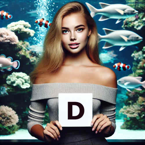 Fische mit D