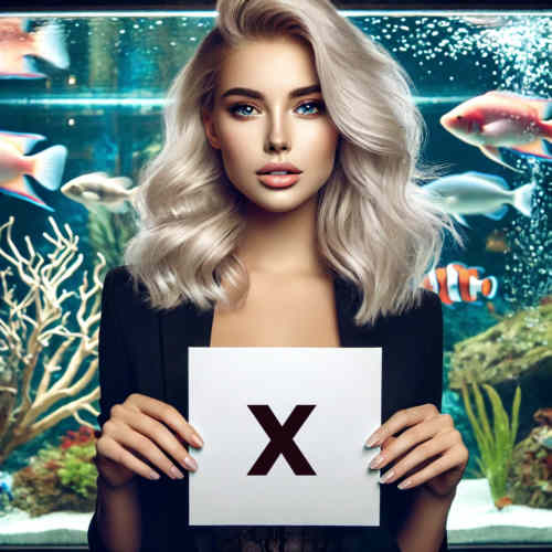 Fische mit X